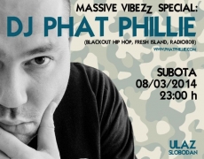 8. SLUŠAONICA: Massive Vibezz Special – DJ Phat Philli