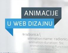 9. RADIONICA: Animacije u web dizajnu (CSS3) (Jure Sić)