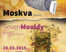10. KONCERT: Moskva (Rijeka), Seven Mouldy Figs (Zagreb)